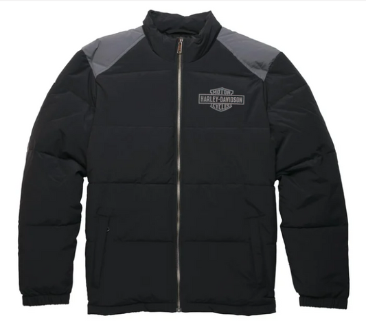 Chaqueta acolchada Up North para hombre - Black Beauty