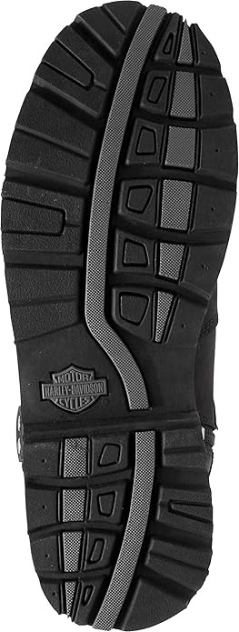 Harley-Davidson Botas de cuero Rambert con arnés casual para motocicleta para hombre