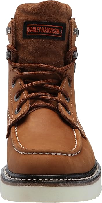 Harley-Davidson Botas de cuña Beau de 7.5 pulgadas para hombre MARRON