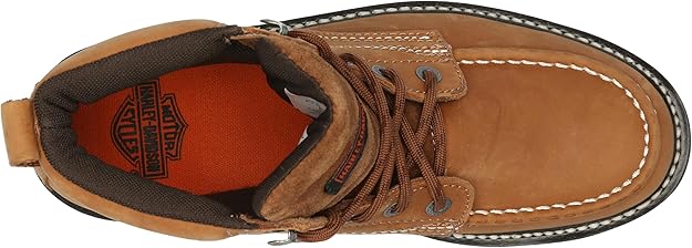 Harley-Davidson Botas de cuña Beau de 7.5 pulgadas para hombre MARRON