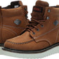 Harley-Davidson Botas de cuña Beau de 7.5 pulgadas para hombre MARRON