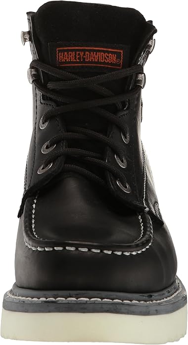 Harley-Davidson Botas de cuña Beau de 7.5 pulgadas para hombre negro