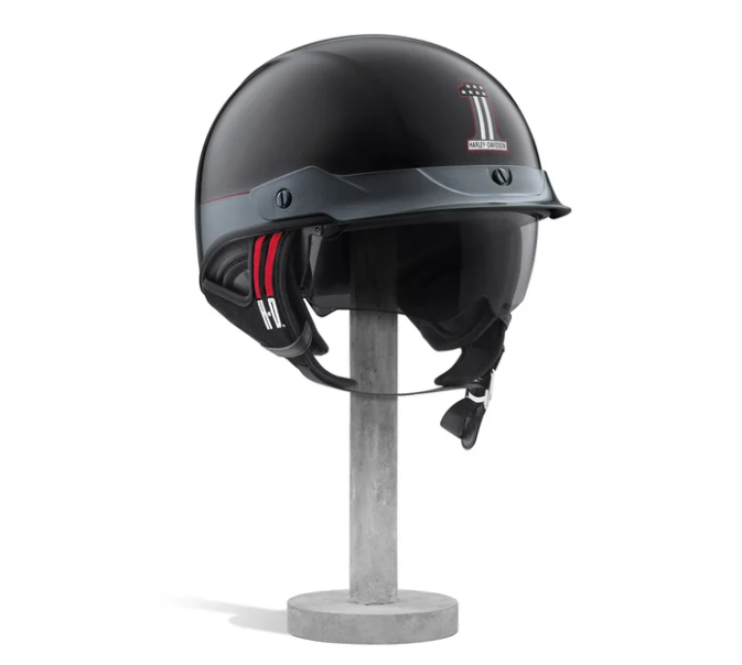 Casco #1 Sun Shield J03 - Negro/Acero carbonizado