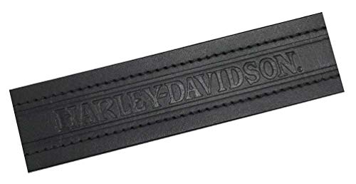 Harley-Davidson Men's Road Trip Genuine Leather Belt, Antique Nickel Buckle (44)