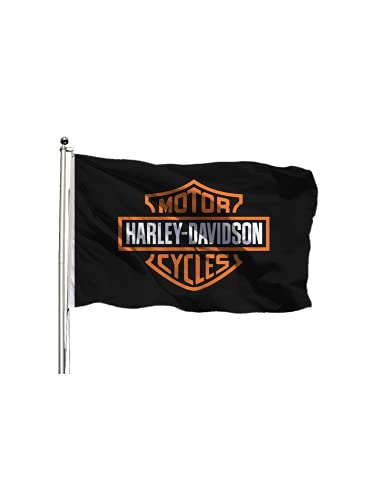 Banderas de Harley Davidson de Reddingtonflags para decoración interior y exterior, decoración de jardín, bandera Harley Davidson, bandera de camping, decoración de fiesta para los amantes de Harley Davidson.