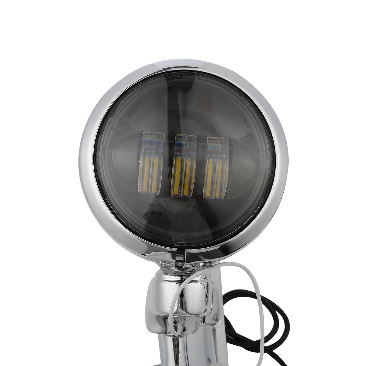 Soporte de luz antiniebla LED auxiliar de 4,5 "para Harley Road Glide 94-22