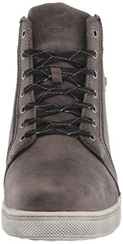 HARLEY-DAVIDSON FOOTWEAR Men's Bateman 5" Metal Motorcycle Boot, Black, 12