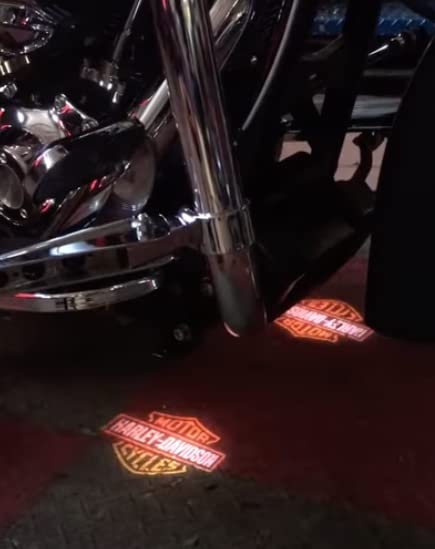 Fram 2 X 5th Gen car door Motorcycle Shadow laser projector logo LED light for harley davidson All Model All year