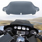 Amazicha 7" Smoke Wave Windshield Windscreen Compatible for 2014-2023 Harley Davidson Touring Street Glide/Electra Glide/Ultra Limited/Tri Glide FLHT FLHX FLHXS FLHTK (Tint)