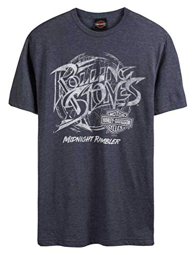Harley-Davidson Men's Rolling Stones Midnight Rambler Short Sleeve T-Shirt (S)