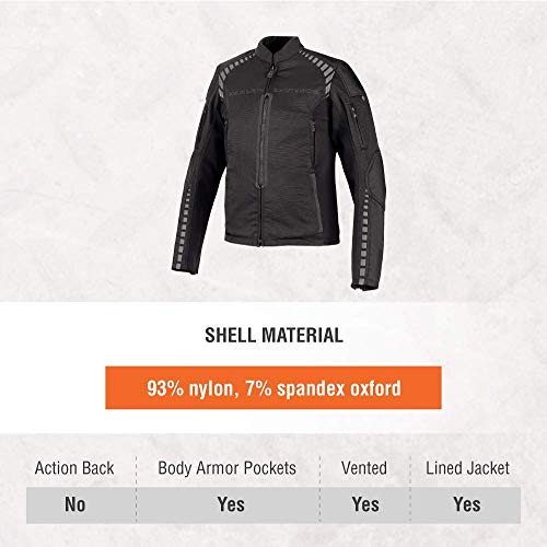 Harley-Davidson Geyser Stretch Chaqueta de equitación para hombre