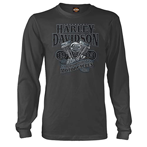 Harley-Davidson Military - Men's Long-Sleeve Graphic T-Shirt - Overseas Tour | Big V-Twin XL