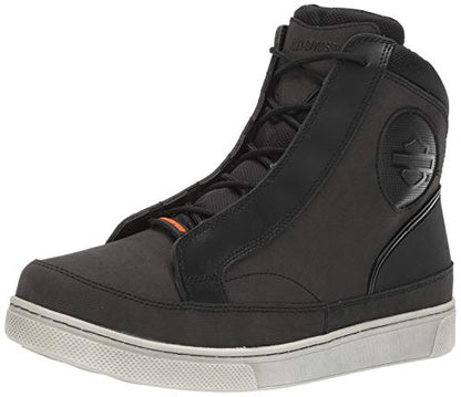Harley-Davidson Footwear Men's Vardon Sneaker, Black, 10