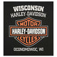 Harley-Davidson Men's Distressed Shady Skull Short Sleeve T-Shirt, Black (XL)