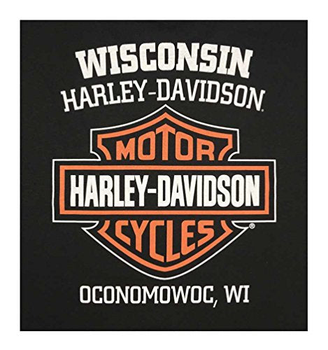Harley-Davidson Men's Distressed Shady Skull Short Sleeve T-Shirt, Black (XL)