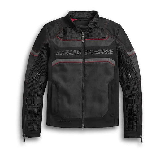 Harley-Davidson® Men's FXRG Mesh Riding Jacket - 98389-19VM (2X-Large)