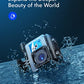 Cámara de acción 4K 24MP impermeable 40M cámara subacuática