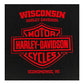 Harley-Davidson Men's Artful H-D Short Sleeve Crew-Neck Cotton T-Shirt (L)
