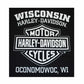 Harley-Davidson Men's Knucklehead Engine Authentic T-Shirt Black (XL)