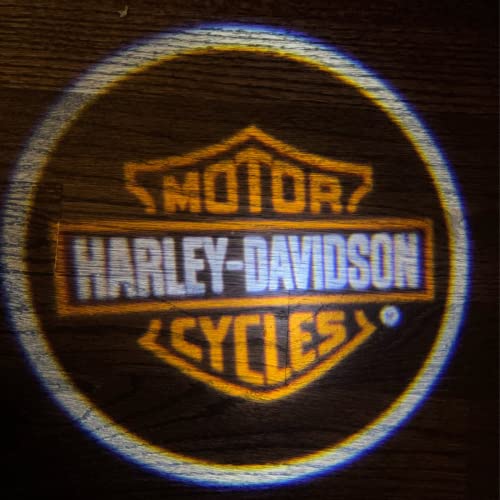 Fram 2 X 5th Gen car door Motorcycle Shadow laser projector logo LED light for harley davidson All Model All year