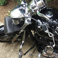 Mustache Engine Guard Highway Crash Bar compatible con Harley Sportster Iron 883 883N XL1200 XL883 2004-2023