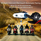 Auricular Bluetooth para motocicleta, T2 1000m 6 Riders Casco Auricular Bluetooth con cancelación de ruido, Sistema universal de comunicación Bluetooth para motocicleta, Compartir música y Altavoces HD