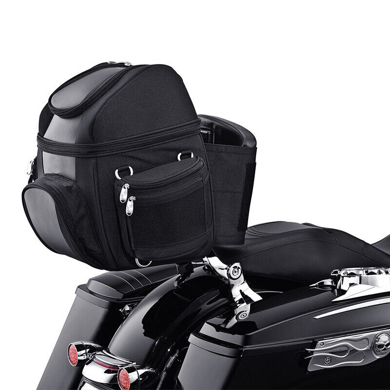 Kit de respaldo ajustable para conductor y pasajero apto para Harley Road Glide King 2014-Up