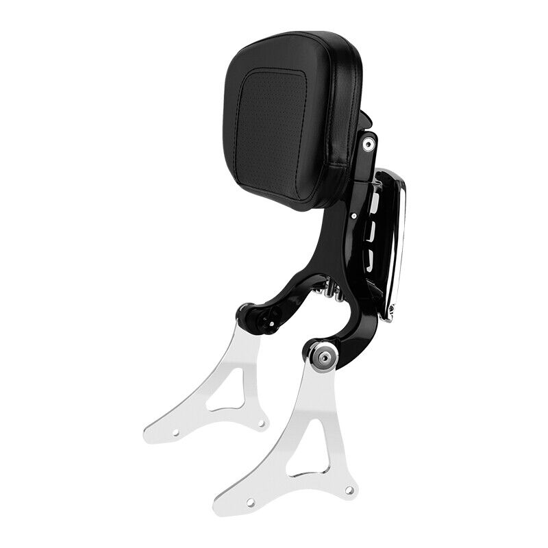 Kit de respaldo ajustable para conductor y pasajero apto para Harley Road Glide King 2014-Up