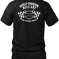 Camiseta gráfica negra para hombre - USAG Stuttgart | Departed