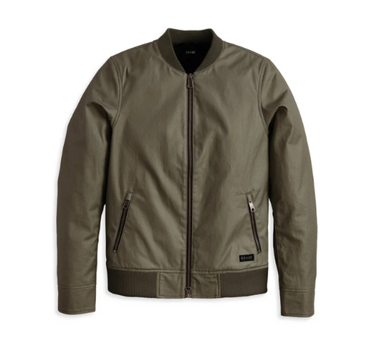 Chaqueta de equitación Mercer Harley-Davidson ADV Bomber encerada para mujer