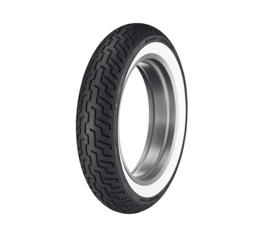 Dunlop Tire Series- D402 MT90B16 Wide Whitewall - 16 in. Trasero