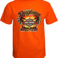 Harley-Davidson Bruce Rossmeyer's Daytona - Camiseta para hombre, color naranja