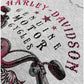 Harley-Davidson Numinous Bling V-V-cuello manga corta T-Shirt, gris