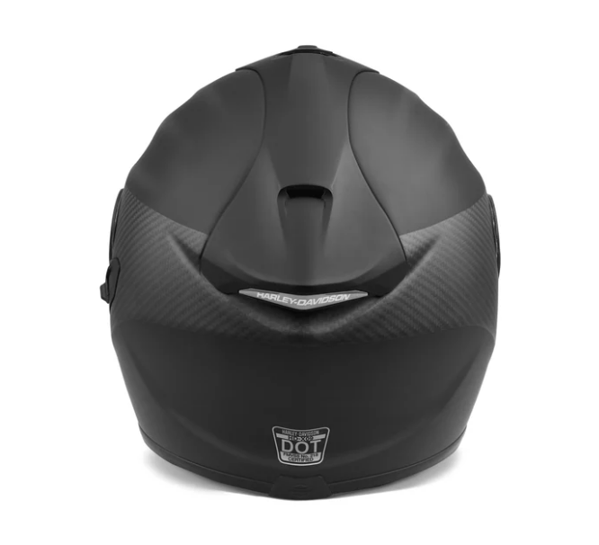 H-D Brawler Carbon Fiber X09 Casco integral con protección solar