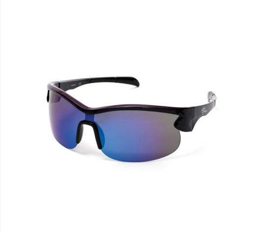 Semi Rimless Shield Sunglasses
