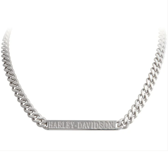 Collar Harley-Davidson Bar Curb Link de mujer