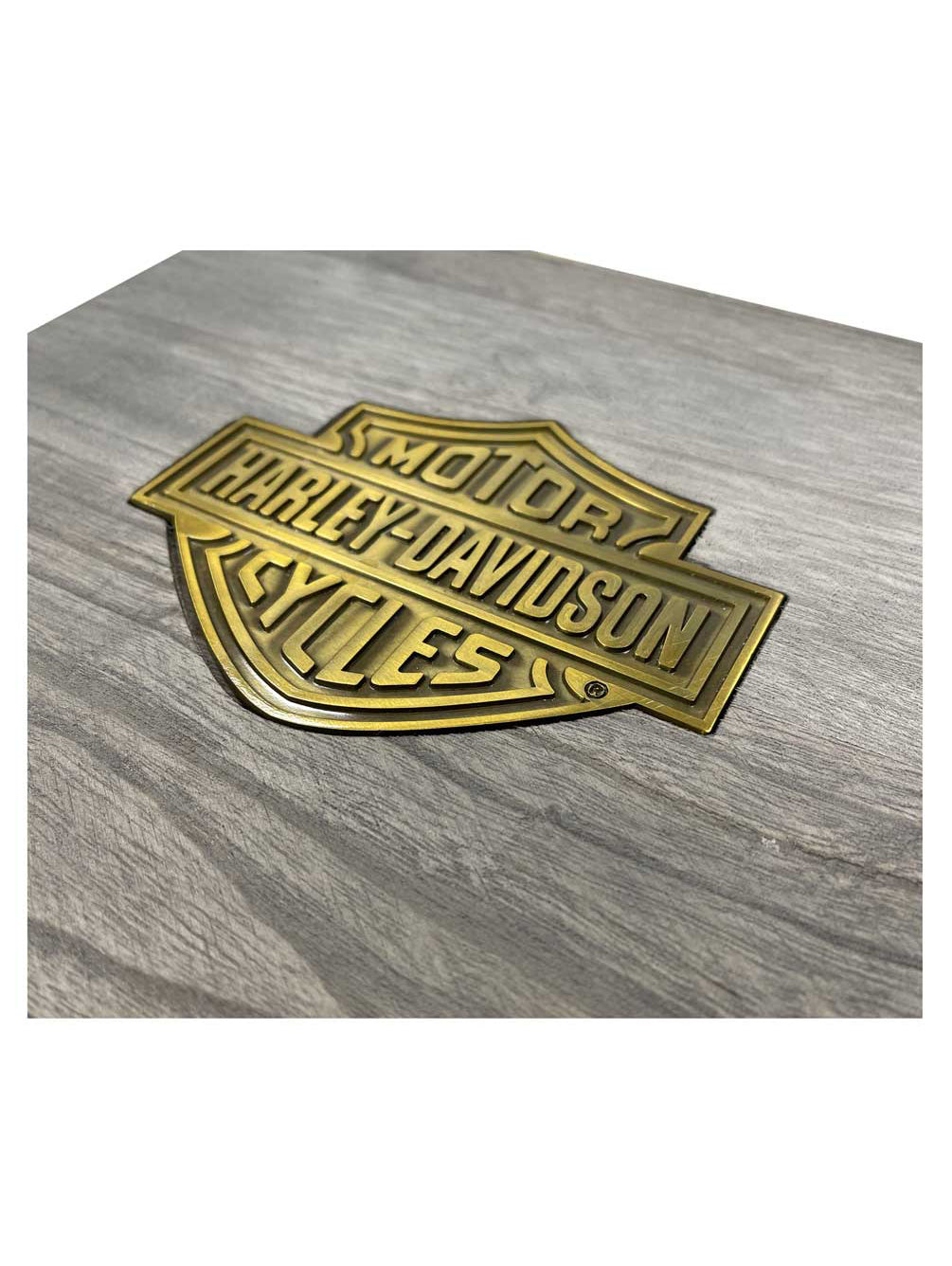 Harley-Davidson Premium Wine Gift Set - Two Wine Glasses, Stopper & Storage Box, Harley Davidson